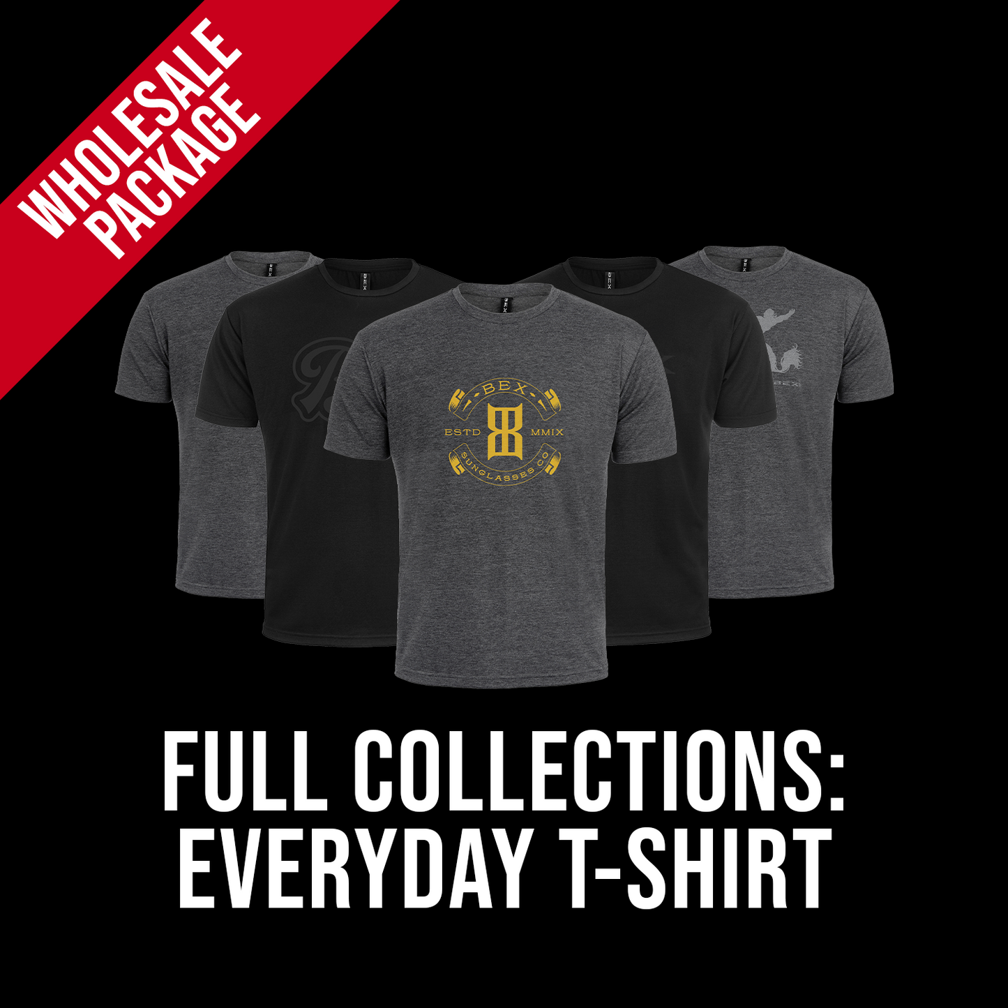 Full Collections: Everyday T-Shirt Packages (3 Bundles)