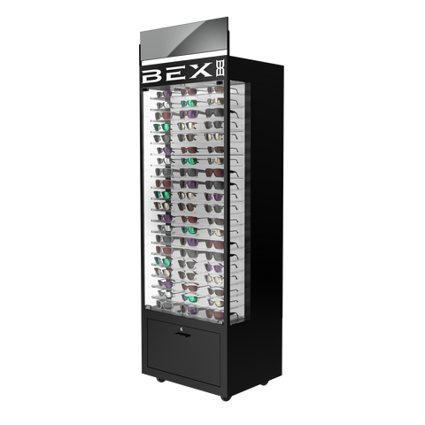 3-Column Sunglass Fixture (120 Piece)