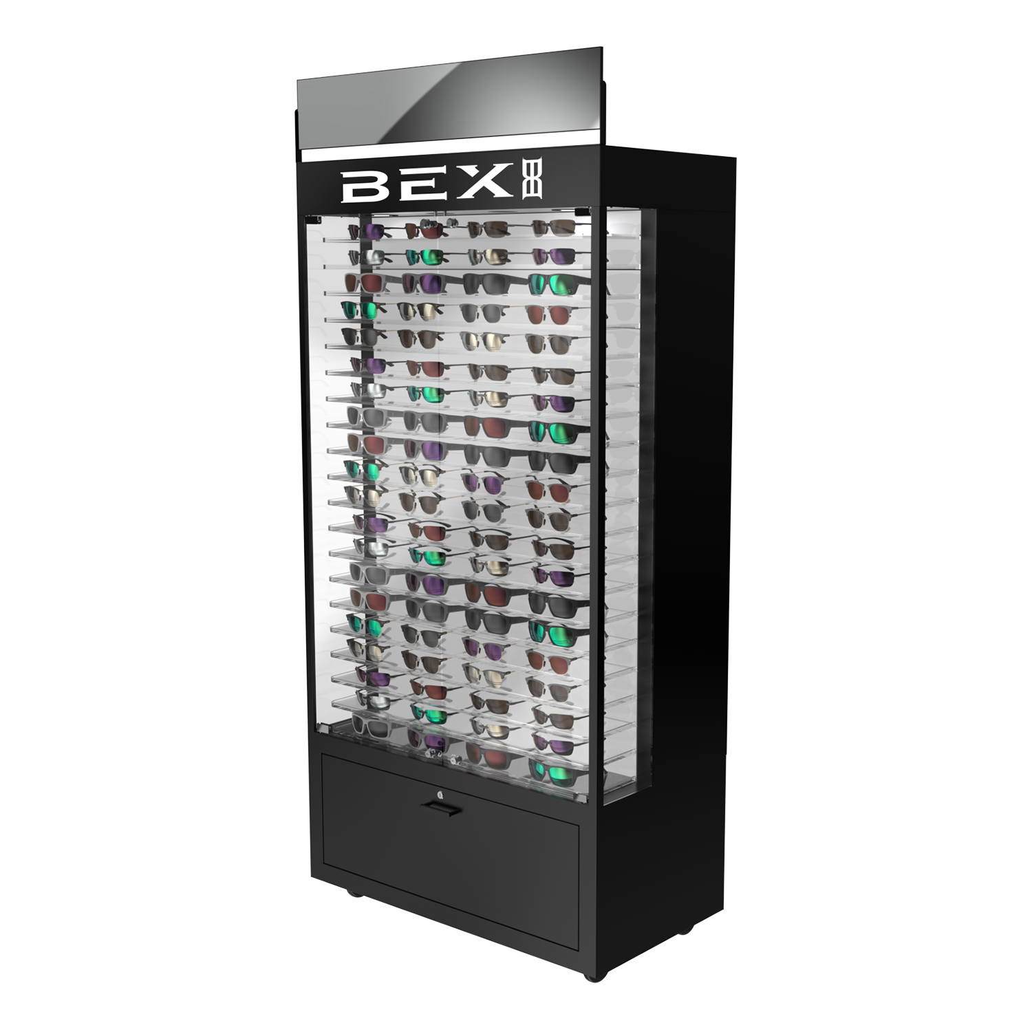 4-Column Sunglass Fixture (252 Piece)
