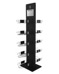 Black Floor Cap Fixture